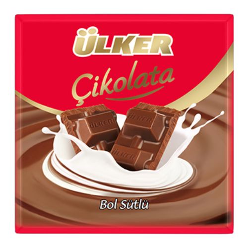 Ülker Sütlü Kare Çikolata 60 Gr