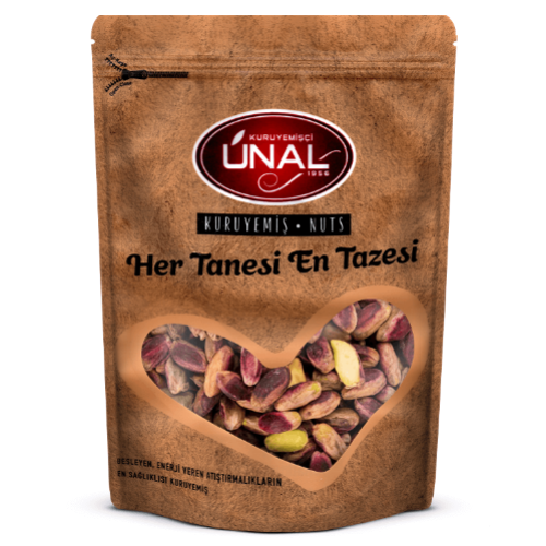 Ünal Roasted Pistachio Shelled 250 Gr Package