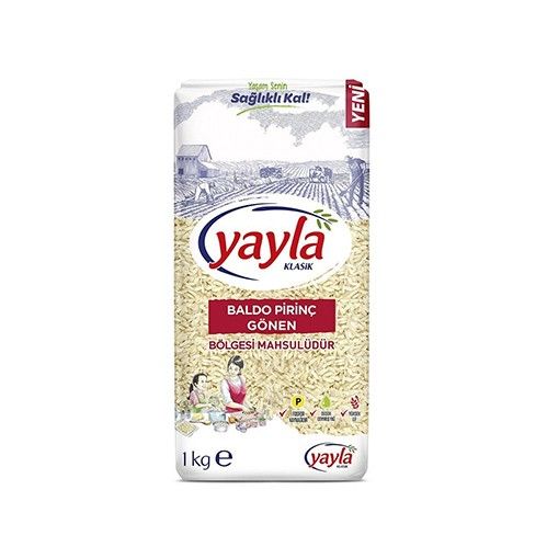 Yayla Gönen Baldo Rice 1 Kg