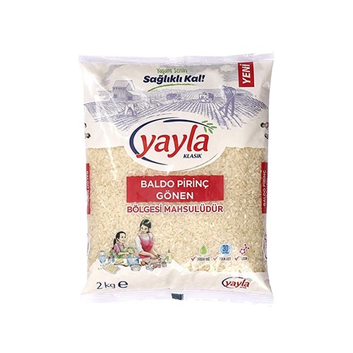 Yayla Baldo Pirinç Gönen 2 Kg