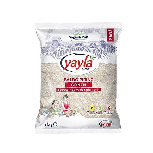 Yayla Gönen Baldo Rice 5 Kg