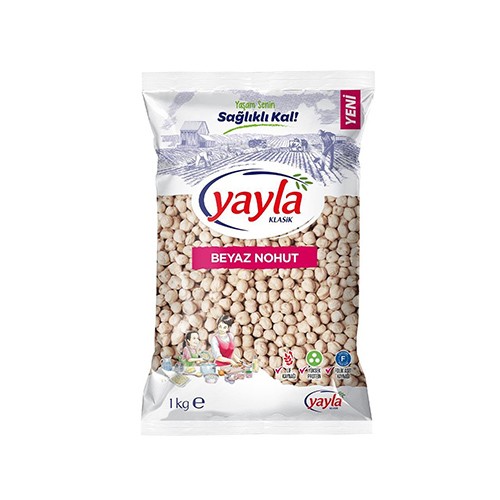 Yayla Beyaz Nohut 1 Kg