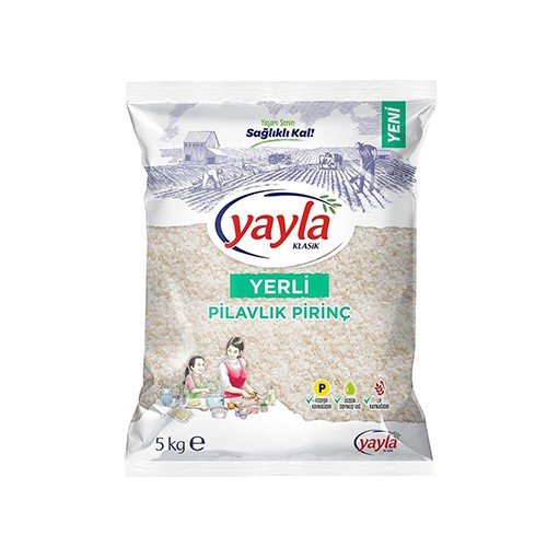 Yayla Pilavlık Pirinç Yerli 5 Kg