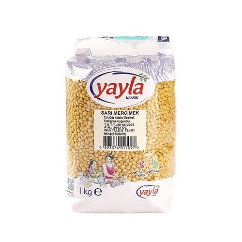 Yayla Yellow Lentil 1 Kg