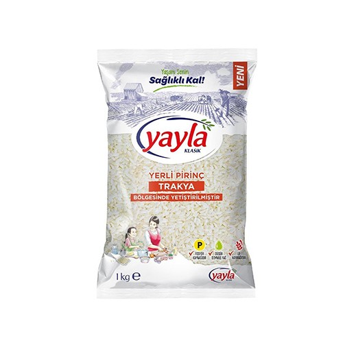 Yayla Trakya Pirinç 1 Kg