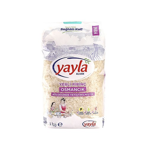 Yayla Yerli Pirinç Osmancık 1 Kg