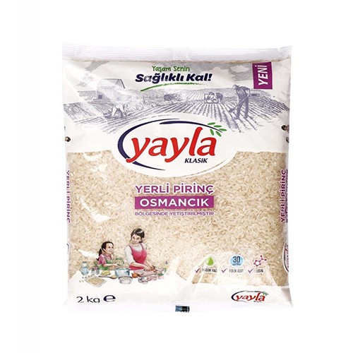 Yayla Yerli Pirinç Osmancık 2 Kg