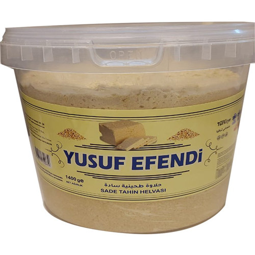 Yusuf Efendi Sade Helva 1400 Gr